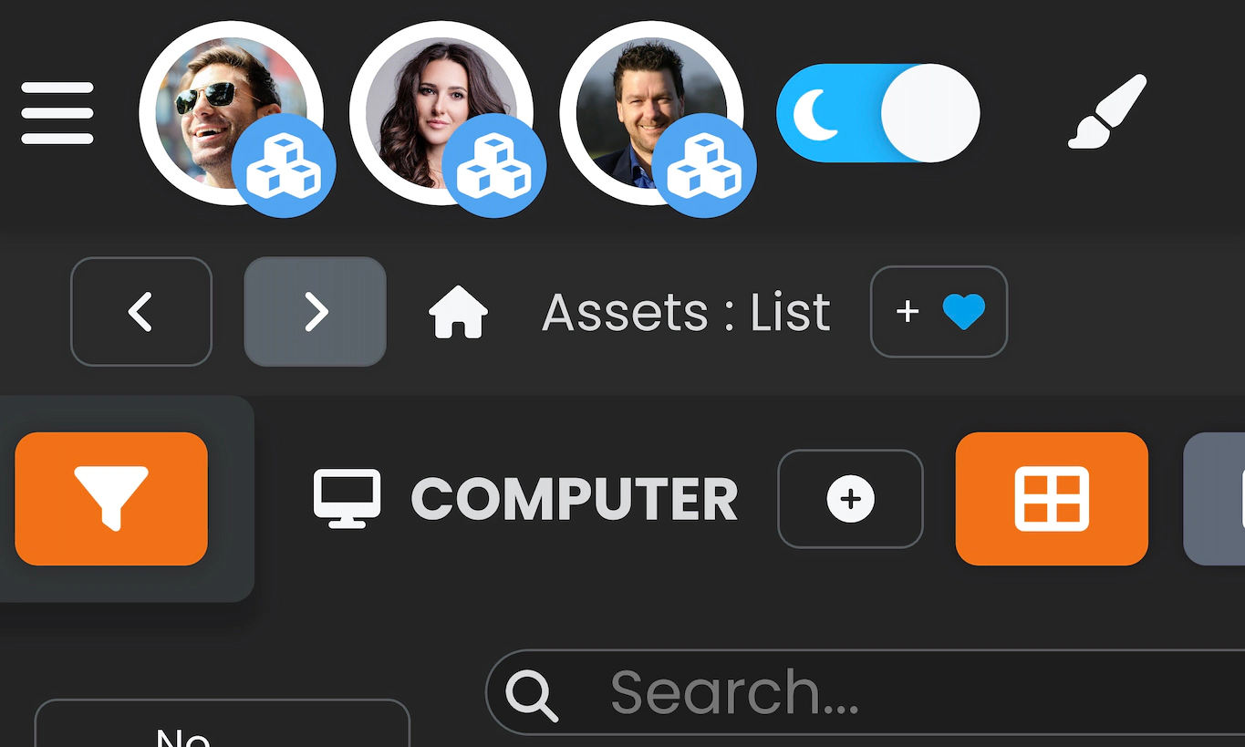 Zrzut ekranu pokazujący awatar użytkownika z białą ramką.